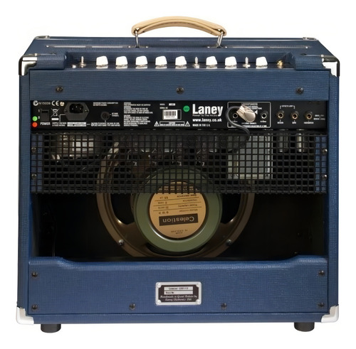 Amplificador Laney Lionheart L20T-112 Valvular para guitarra de 20W cor azul/creme 220V