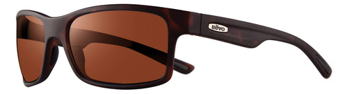 Revo - Gafas De Sol Polarizadas Con Armazn Rectangular, Marr