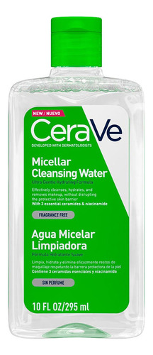 Agua Micelar Limpiadora Cerave Hidratante Facial 295ml