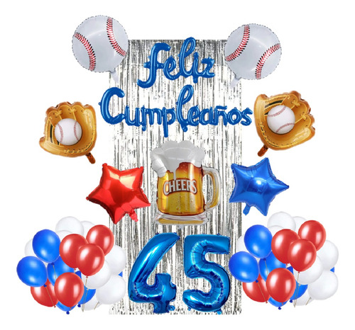 Globos Metalizados Beisbol