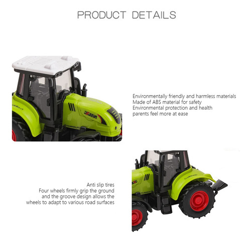 Para Colección De Juguetes Farmer Tractor Toy De Alta