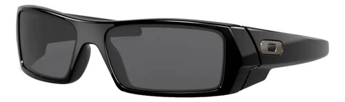 Gafas de sol Oakley Gascan Standard con marco de o matter color polished black, lente grey de plutonite clásica, varilla polished black de o matter - OO9014