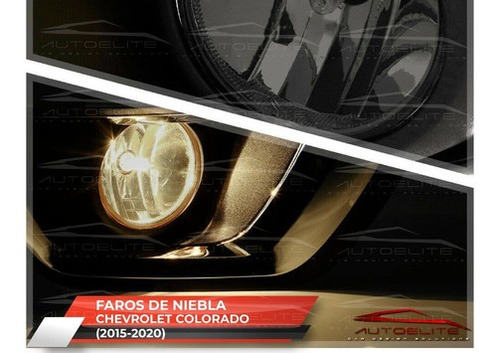 Imagen 5 de 10 de Kit Faros Niebla Colorado 2015 2016 2017 2018 2019 2020