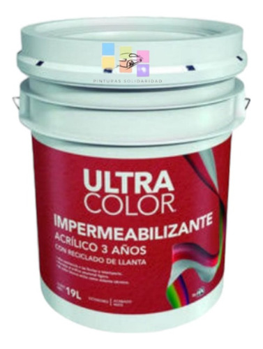 Impermeabilizante Reciclado Rojo Superior Ultracolor 3 Años