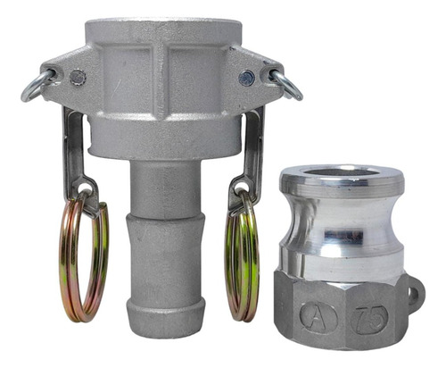 Conexión Rápida 1/2  Pulgadas De Aluminio Hembra Macho Rosca