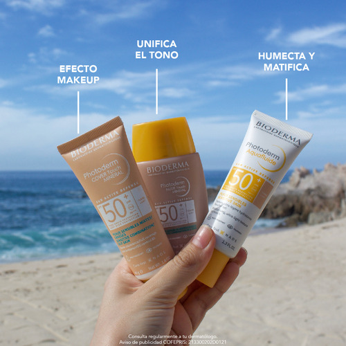 Bioderma Photoderm Nude Touch Spf50+ Tono Claro, 40 Ml