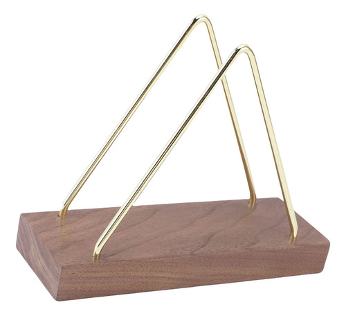Soporte Vertical Para Servilletas De Madera