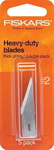 Fiskars 1641001001 Heavyduty 2 Cuchillas Paquete De 5