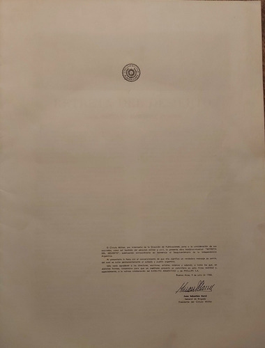 Retreta Del Desierto. Obra Histórico-musical. Año 1966. (Usado)