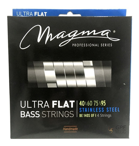 Encordado De Bajo Magma Ultra Flat Lisas 40-95 45-100 45-105