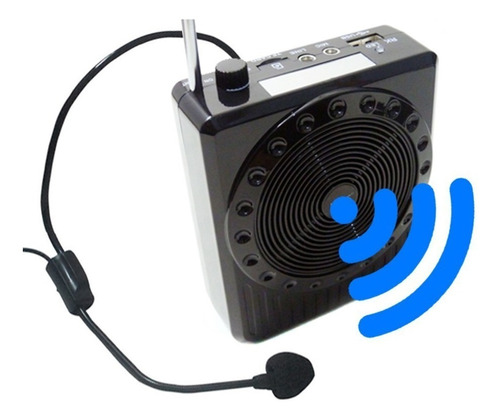 Amplificador Megafone Microfone Kit  Vendedor  Palestra