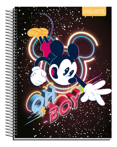 Cuaderno Mickey Mouse Carta 150 Hojas 7mm Proarte Color Mickey Mouse Modelo 2