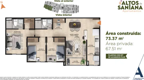 Apartamento En Venta En Ojo De Agua. Cod V1110007
