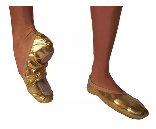 Zapatillas De Danza En Dorado Y Plateado | MercadoLibre