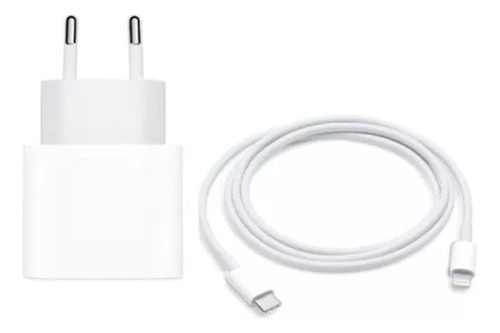 Kit Cargador Adaptador Carga Rapida Para iPhone 20w Cable 