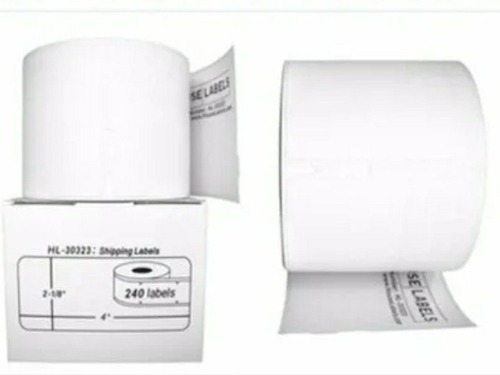 4400 Etiquetas Dymo/zebra (30323) Para Envíos Blancas