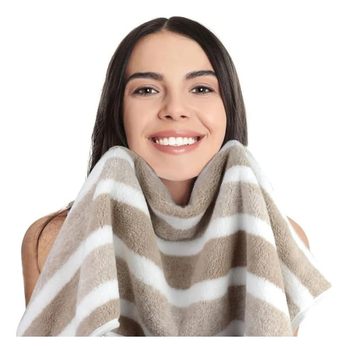 Juego De 8 Toallas De Baño Absorbentes Y Suaves A
