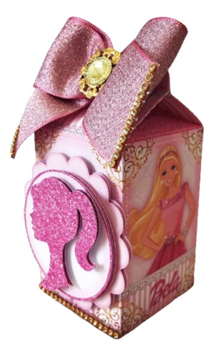 Cajas Milk De Barbie, Para Golosinas O Souvenir