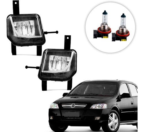 Par Farol Auxiliar Chevrolet Astra Vidro 2003 A 2012