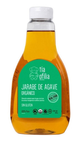 Jarabe De Agave Tia Ofilia Organico 660 Grs