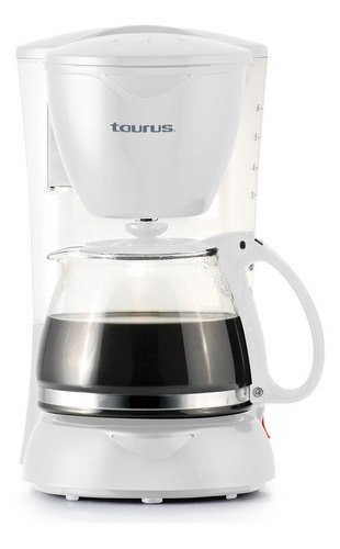 Cafetera Taurus De Goteo Coffeemax C6t 6 Tazas Blanco