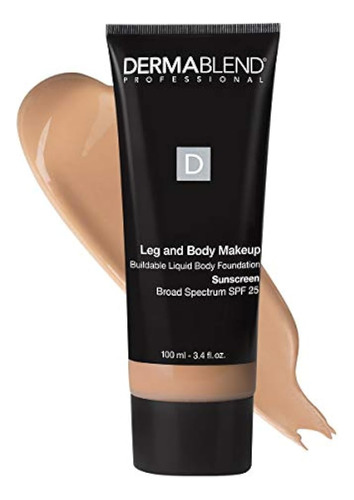 Base De Maquillaje Para Piernas Y Cuerpo Con Dermablend Spf 