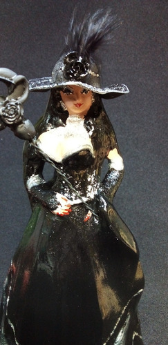 Escultura Maria Padilha Das Almas,20cm Top Preto G2