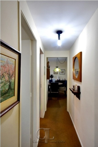 Imagem 9 de 15 de Higienopolis - Apartamento Espaçoso Com 02 Vagas! - 3202-1