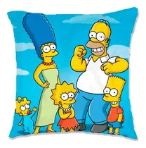 Comprar Los Simpson Cojín Homero Bart Marge Lisa Regalo  40x40cm