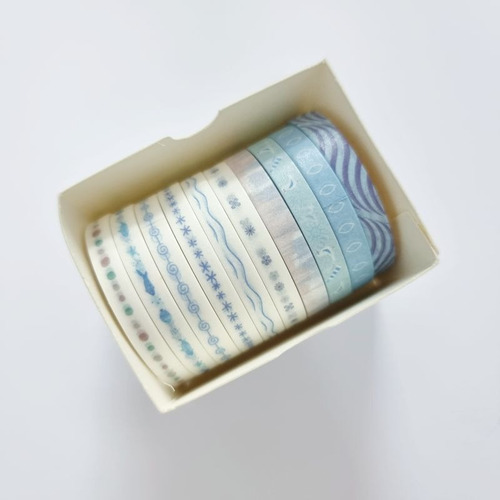 Washi Tape  Modelo Azul