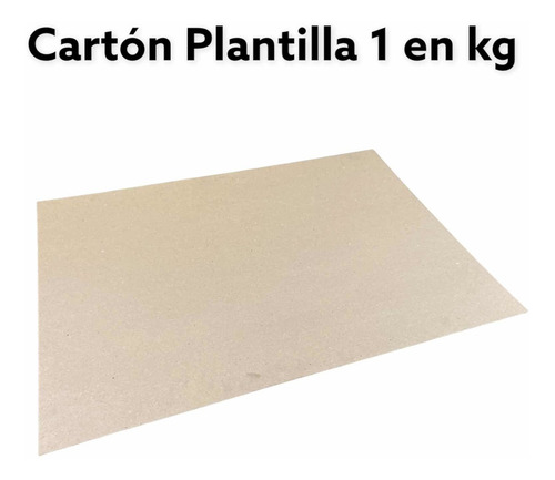 Imagen 2 de 3 de Lamina Carton Plantilla 1 En Kg Tapiceria Manualidades 1x0,7