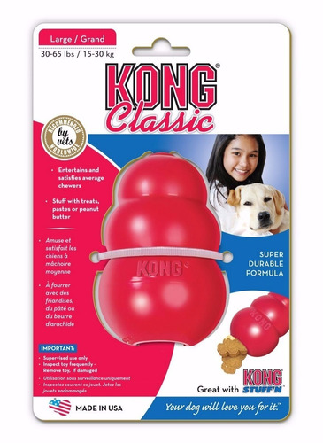 Kong Classic Large Juguete Para Perros Grandes