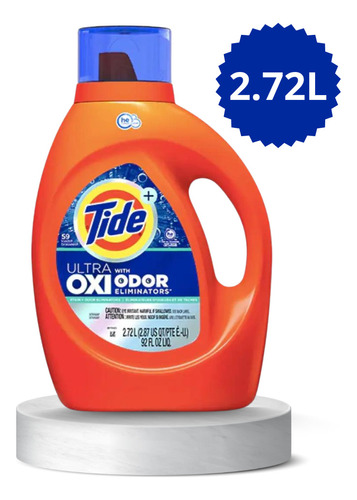 Detergente Líquido Concentrado - Tide Ultra Oxi 2,72 L