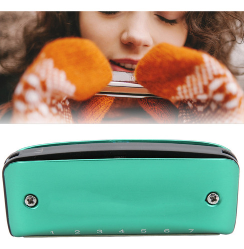 Instrumentos Musicales: Armónica De 7 Agujeros, Boca De 27 T