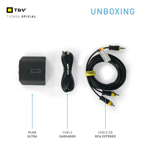 Imagen 4 de 6 de Receptor Audio Bluetooth Flug Para Parlantes O Equipo Musica