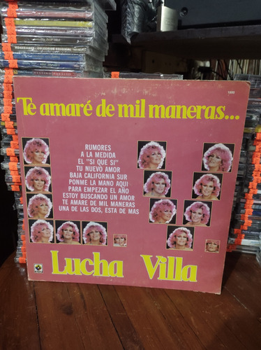 Lucha Villa - Te Amaré De Mil Maneras - Vinilo Lp Vinyl 