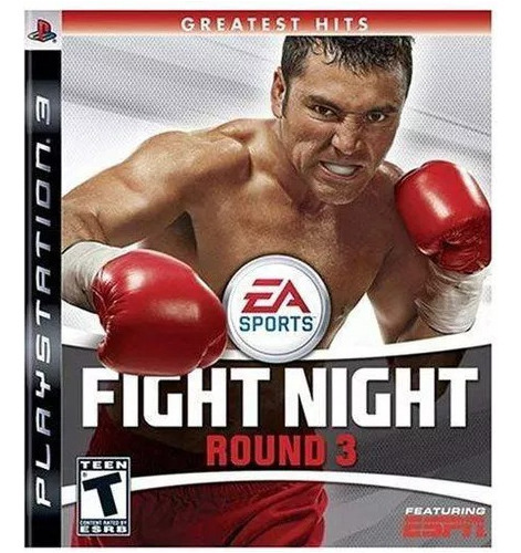 Jogo Fight Night Round 3 Ps3 Midia Fisica Greatest Hits