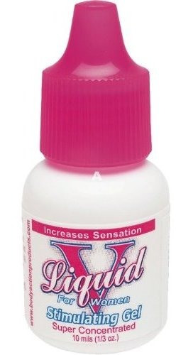 Geles Íntimos Gel Estimulante Body Action Liquid V, 1/3 Oz