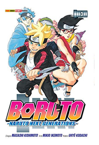Livro Gibis Boruto Naruto Next Generations  Volume 3 De Mangá: Masashi Kishimoto Pela Panini Comics
