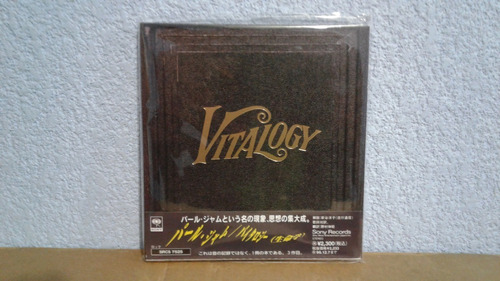 Pearl Jam    Vitalogy   ( Edicion Japonesa Digypack )