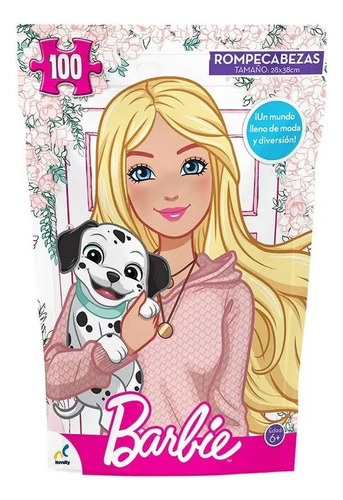 Rompecabezas Barbie Foil 100 Piezas Novelty 