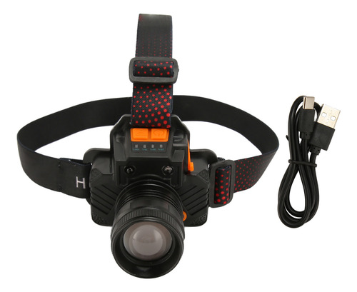 Linterna Frontal Led Superbrillante Impermeable Ligera
