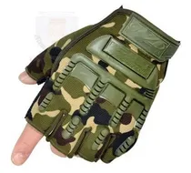 Comprar Guantes Tácticos Militares Al Aire Libre Medio Dedo 