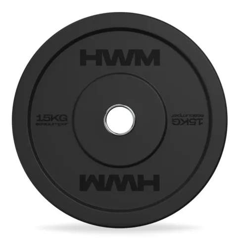 Disco Olimpico Bumper Plate Hwm Unidad Biogymstore