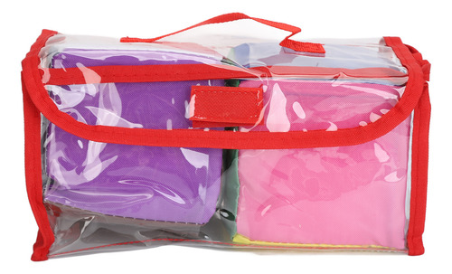 2 Dados Didácticos Para Juegos Didácticos Con Bolsillo Trans