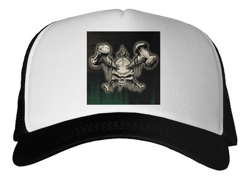 Gorra Skull Bones Fire Design