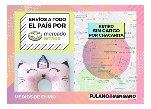 Kit Funda Cubre Valija Grande + Cuello Guarda Ropa Almohada Señalética