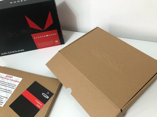 Imagem 4 de 5 de Caixa Da Placa De Vídeo Radeon Rx Vega 56 Xfx Air Cooling
