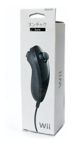 Imagen 4 de 6 de Cuotas Fijas Nunchuck Nintendo Wii Original Black Original
