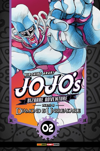 Jojo's Bizarre Adventure - Parte 4: Diamond is Unbreakable Vol. 2, de Araki, Hirohiko. Editora Panini Brasil LTDA, capa mole em português, 2022